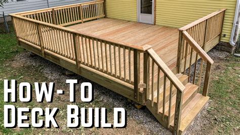 building a deck do it yourself.